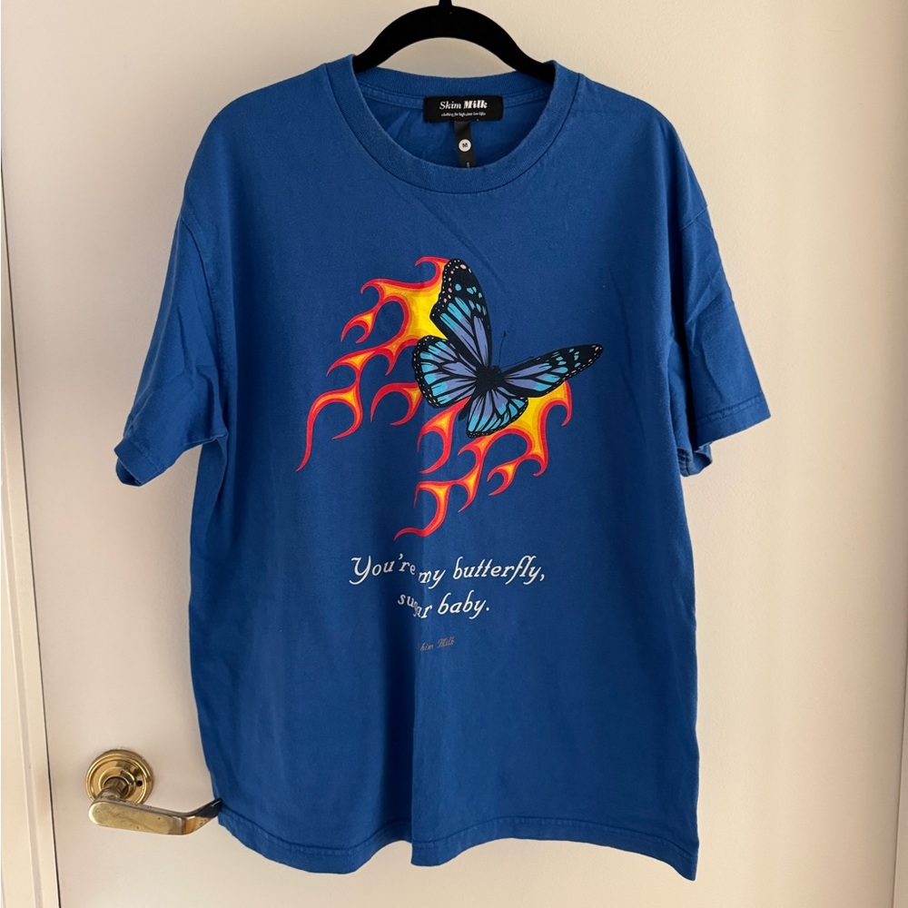 Blue Butterfly T-Shirt